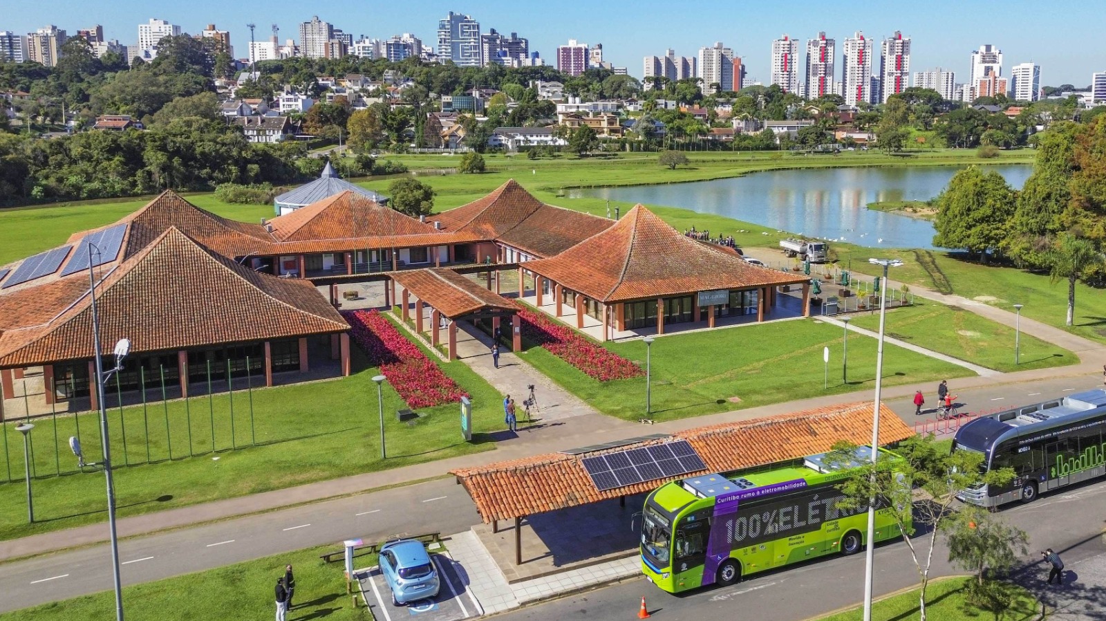 Foto do Salão de Atos do Parque Barigui